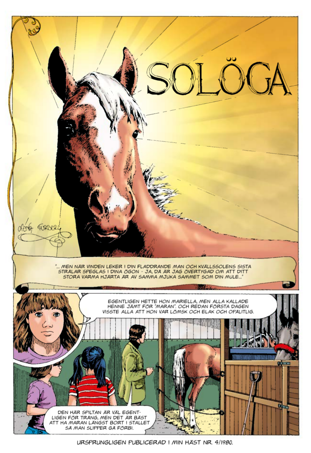 Serie: Solöga | Min Häst